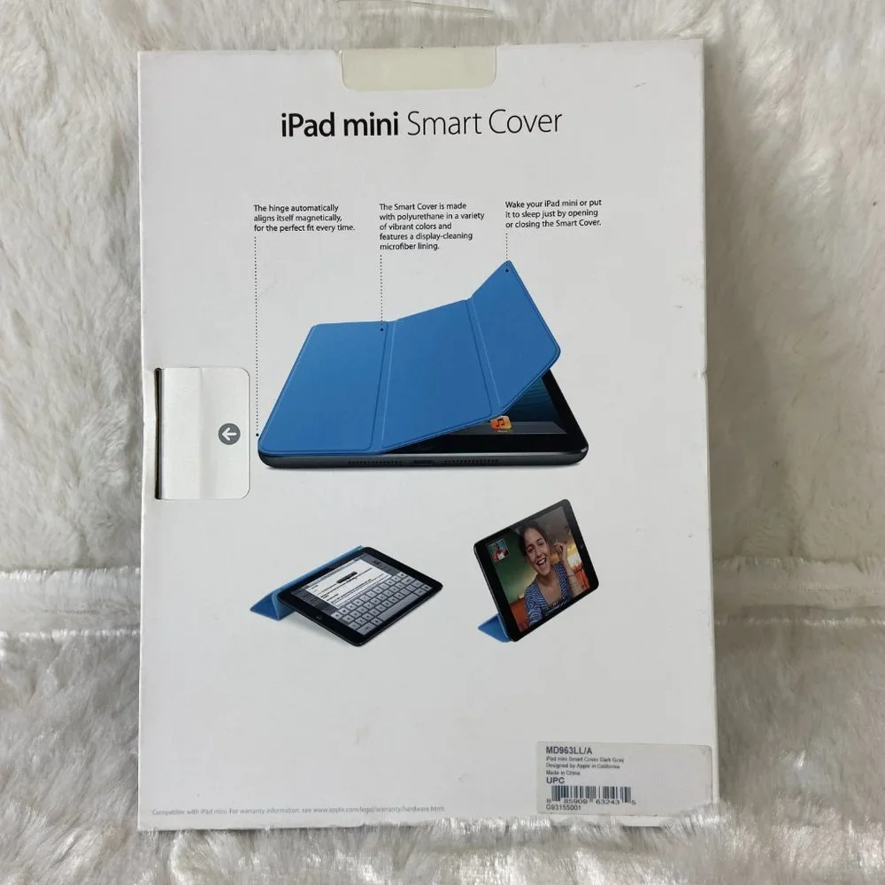 Apple iPad mini Smart Cover (Dark Gray) - MD963LL/A New Sealed